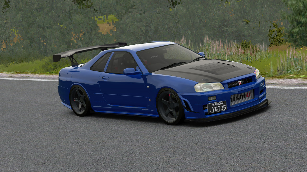 Nissan Skyline GTR R34 V-Spec Nur II Yigithan Makina